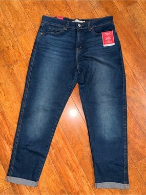 Dark Blue Women’s Slim Straight Jeans - Levi’s